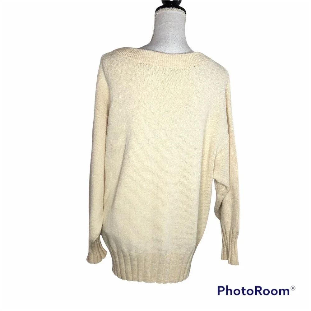 NEW Free People Womens Street Fair Tunic Size XS Ivory Combo Oversized‎ $128